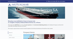 Desktop Screenshot of mutualmaritime.gr
